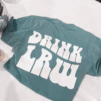 Blue Drink LRW Tee